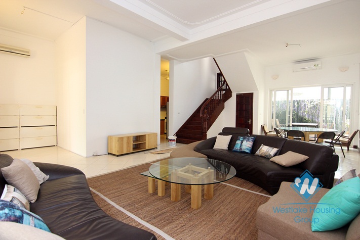 Modern and contemporary styled, swimming pool house for rent in Tay Ho